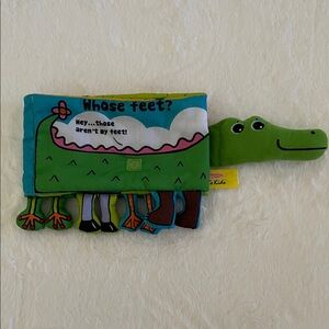 Melissa and Doug Colorful Crocodile Soft Book